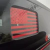 Fits 2020-2024 Jeep Gladiator Rear Window American Flag Decal - Image 6