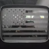 Fits 2020-2024 Jeep Gladiator Rear Window American Flag Decal - Image 5