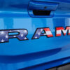 2025 Ram RHO Tailgate American Flag Ram Emblem Overlay Vinyl Decal - Image 3