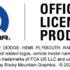 2025 Ram 1500 Grille with Outlines Ram Overlay vinyl sticker - Image 6