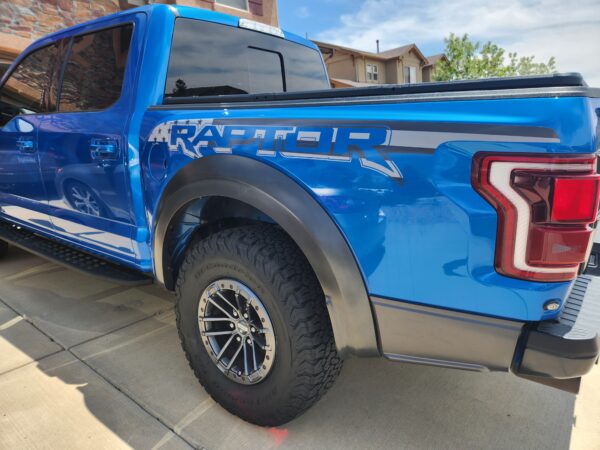 2017-2020 Ford Raptor Flag Subdued Factory style Bed Graphics