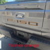 2024-2025 Ford F150 Pro Access Tailgate F-150 Letter With Outlines Vinyl Inserts Decals - Image 3