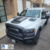 Fits 2023-2025 2500/3500 Power Wagon Vinyl Hood Graphics - Image 3