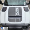 Fits 2023-2025 2500/3500 Power Wagon Vinyl Hood Graphics - Image 2
