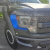 2010-2014 Ford Raptor Headlight Accents Vinyl Decals Graphics - Image 6