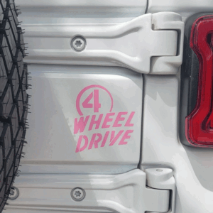 Fits Jeep 4 Wheel Drive Vinyl Sticker Decal Graphics