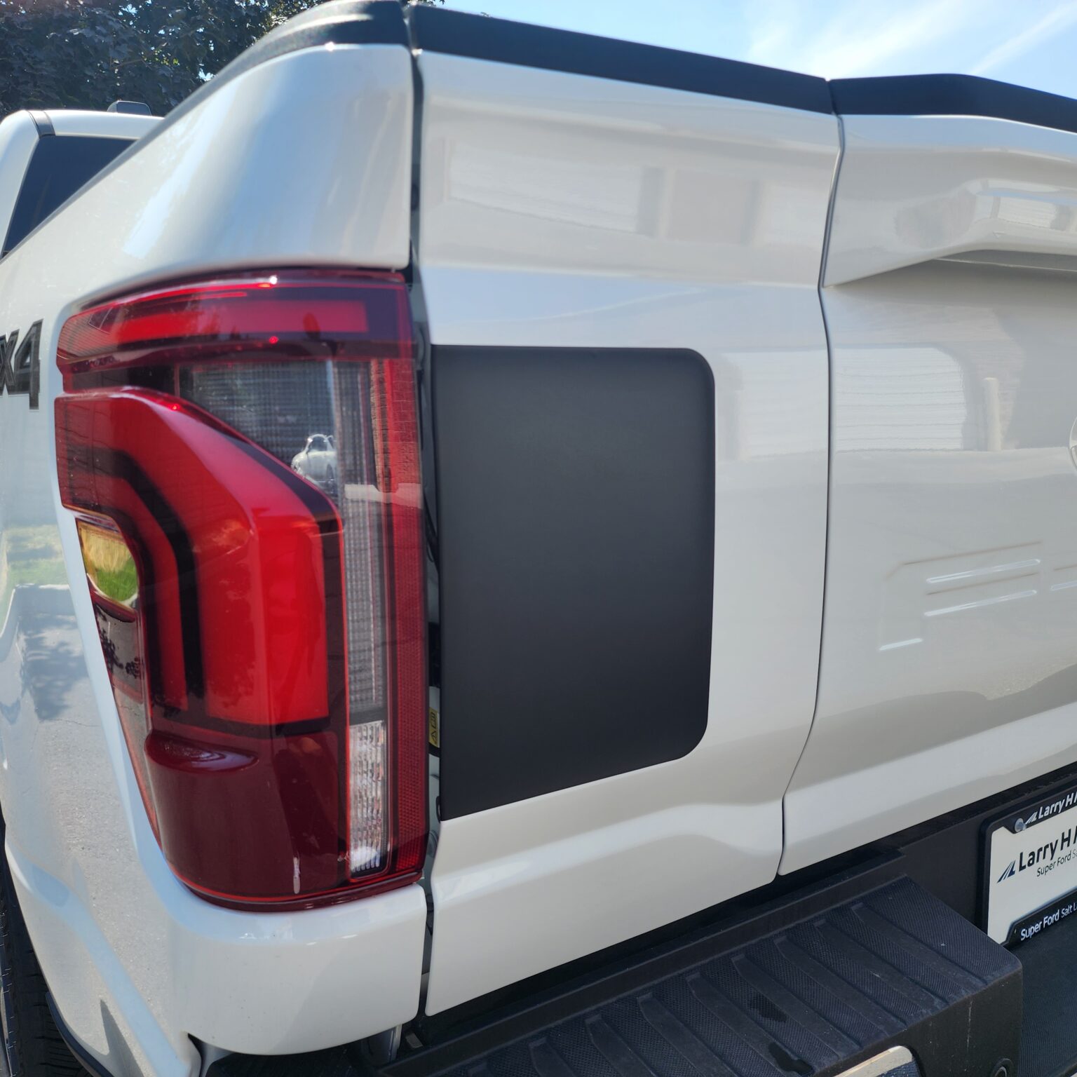 Fits 2024-2026 Ford f150 Pro Access Tailgate Insert Blackout Vinyl ...
