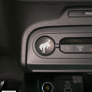 FITS 2021-2025 Bronco Sport With Pony Sticker Decal for Start/Stop button