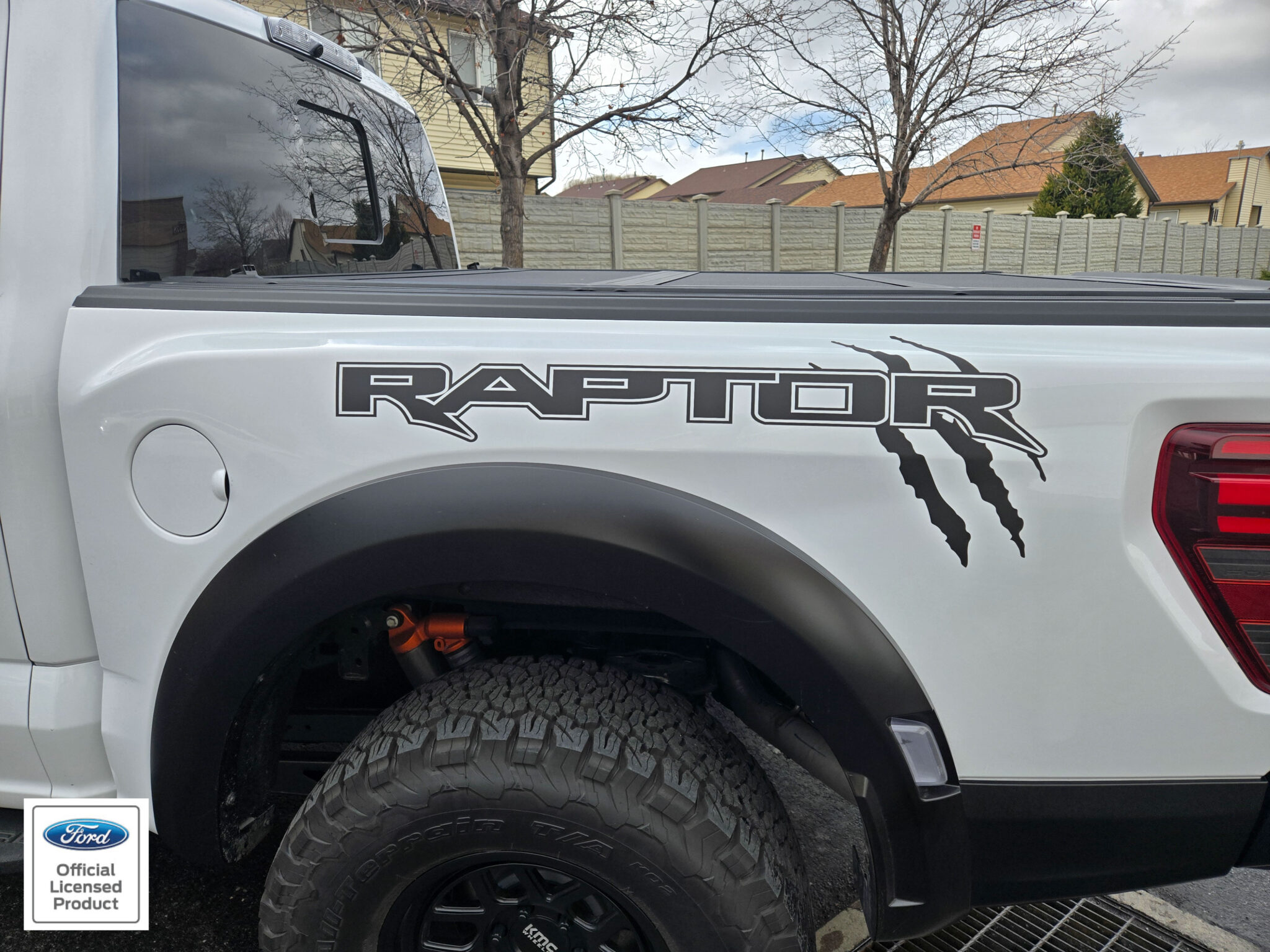 2021-2026 Ford Raptor Bed Graphics W/ Slash - Pair - Rocky Mountain ...