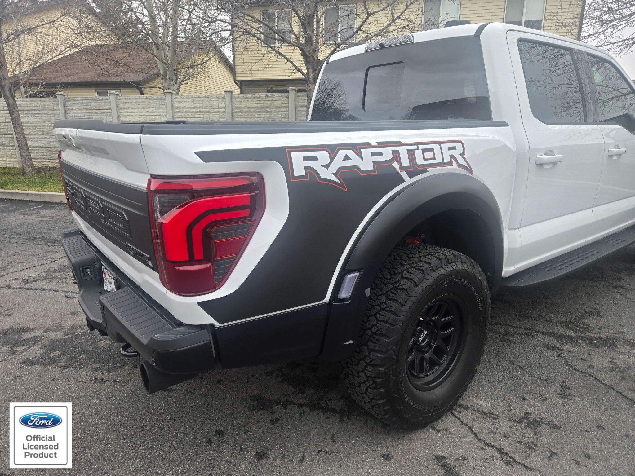2021-2026 Ford Raptor New Bed Style Bed Graphics W/ Outlines Vinyl ...