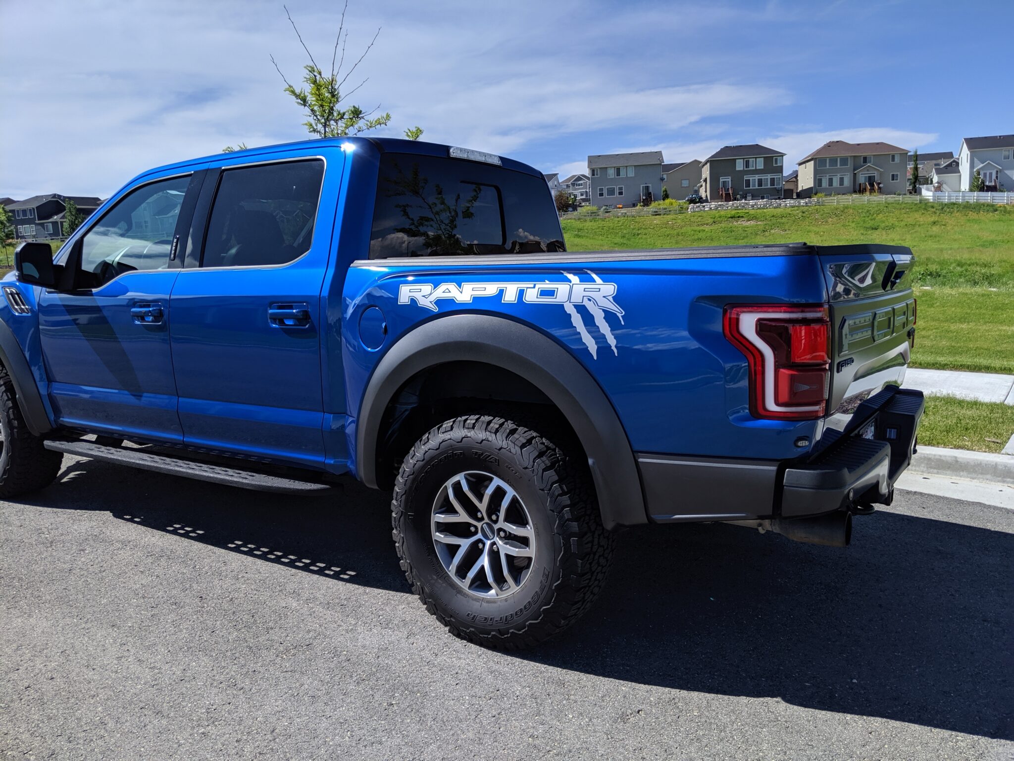 2017-2020 Ford Raptor Bed Graphics W/ Slash - Pair - Rocky Mountain ...