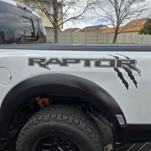 2021-2026 Ford Raptor Bed Graphics W/ Slash - Pair