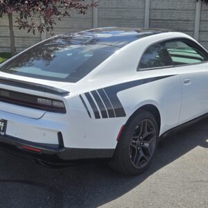 Fits 2024-Present Charger Fading Hockey Stripe Decal Graphics Stickers - Pair