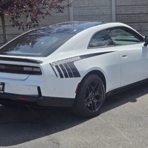 Fits 2024-Present Charger "Sixpack" Hockey Stripe Decal Graphics Stickers - Pair