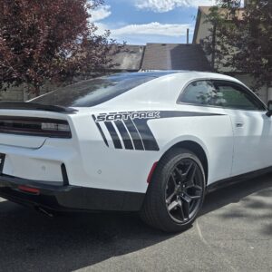 Fits 2024-Present Charger "Scatpack" Hockey Stripe Decal Graphics Stickers - Pair
