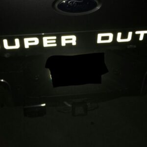2008-2016 Ford Super Duty Reflective Tailgate Letters