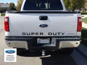 Reflective Grill Letters Vinyl Decals For Ford Super Duty F-250 F-350 F-450 (2008-2016)