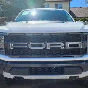 2021-2023 Ford Raptor Grille Letter Outline Decals