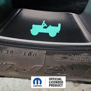 2018-2025 Jeep Wrangler Rubicon rim/wheel decals