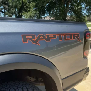 2024-2025 Ford Ranger Raptor Rear Side Raptor Graphics