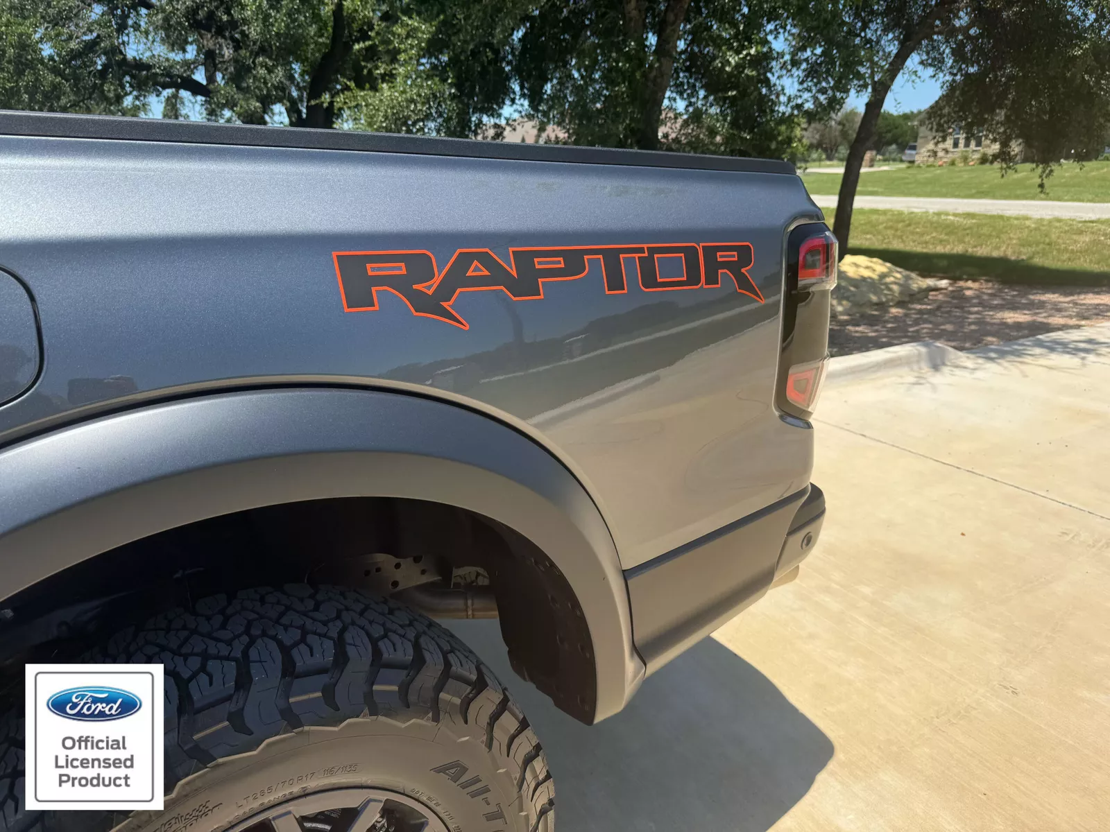 thumbnail interactive-video image 1 of OEM Ford Ranger Tremor Bed Side Decals – 2021-2023, Multicolor Vinyl, Adhesive Custom Text Decals 1 of 5