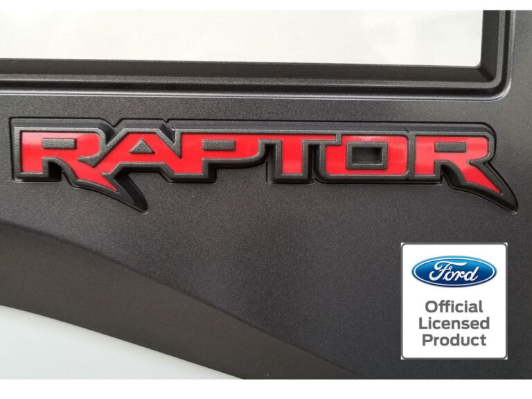 2021-2026 Ford Raptor Tailgate Rear Emblem Inlay Vinyl Decal - Rocky ...