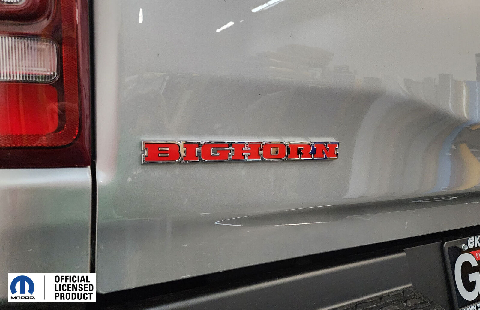 Rocky Mountain Graphics Dash Inlay Emblem Decal For 2019-2025 Ram 1500 Bighorn