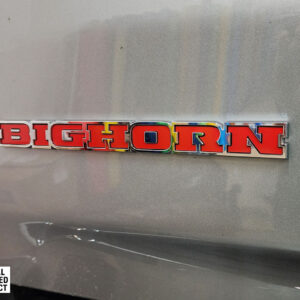 2019-2024 Ram 1500 Bighorn Tailgate Inlay Emblem Decal Vinyl Sticker
