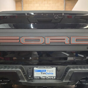 2024-2026 Ford Raptor F-150 Tailgate Letter Outlines - vinyl decals